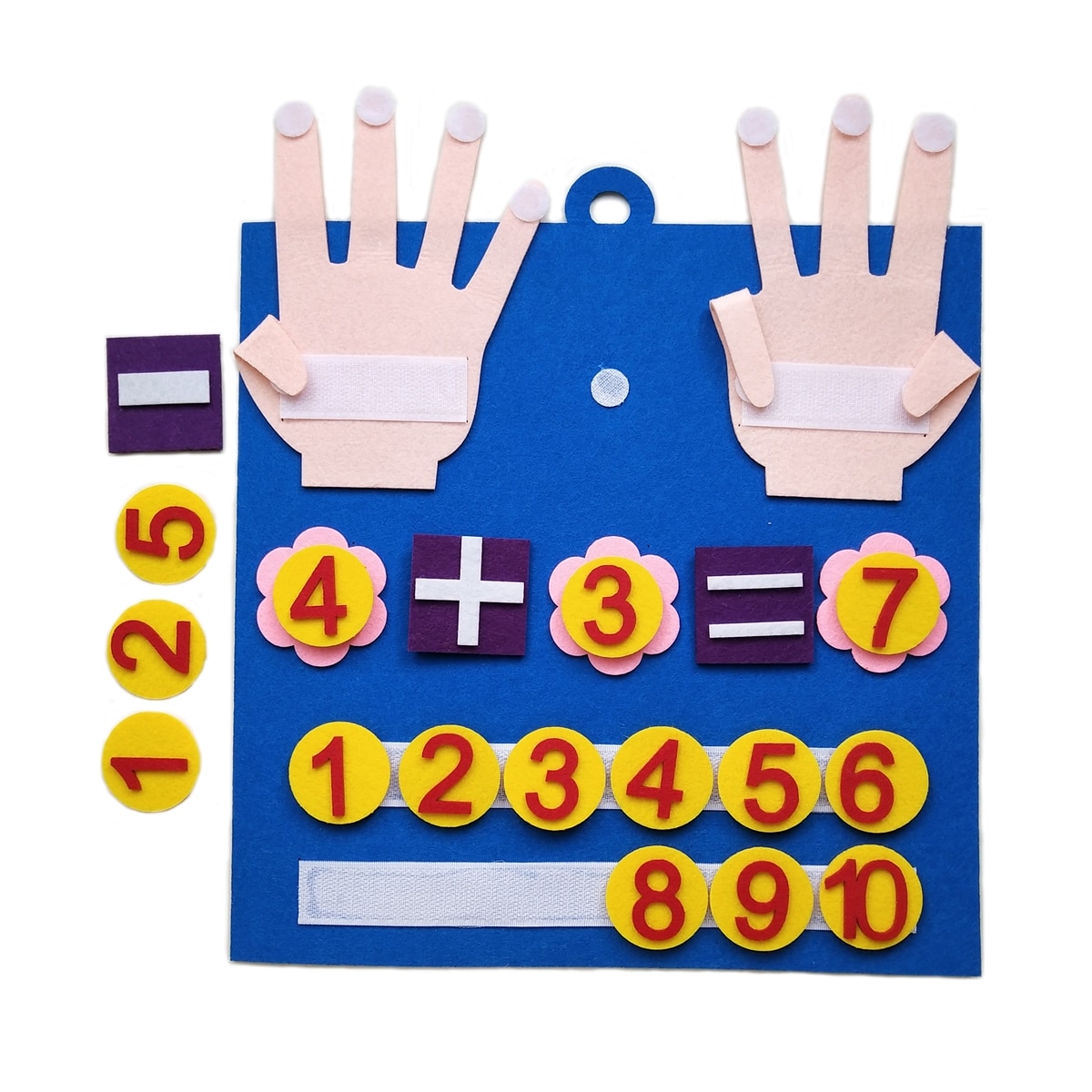 Set feutrine d’apprentissage mathématique maternelle