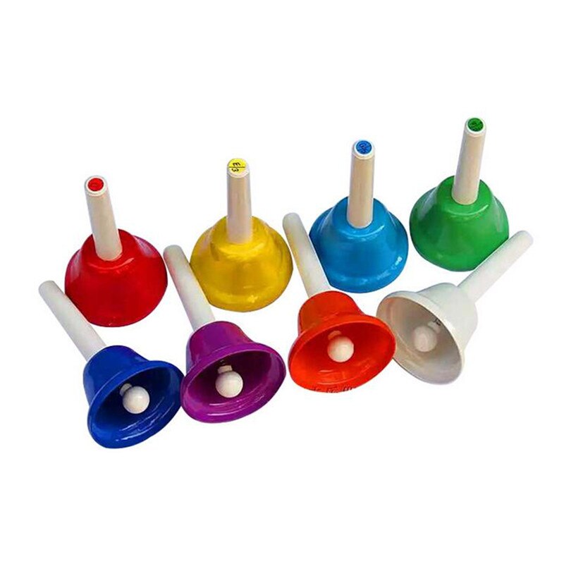 Lots de 8 cloches de musique Montessori – Image 4