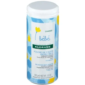 Klorane Bébé Change Poudre de Toilette Protectrice au Calendula Bio