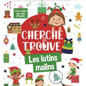 Cherche et trouve les Lutins malins  - Dès 4 ans