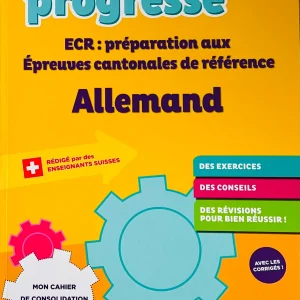 8ème HarmoS - Cahier de préparation aux épreuves communes d'allemand (ECR) - A1 et A2