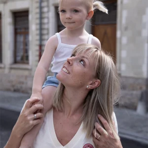 T-shirt allaitement COL V MILK DEALER