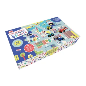 Mon circuit de voiture en puzzle - Dès 12 mois