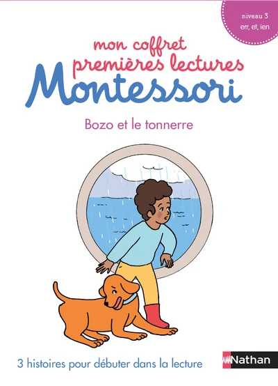 Mon coffret premières lectures Montessori N3: Bozo et le tonnerre