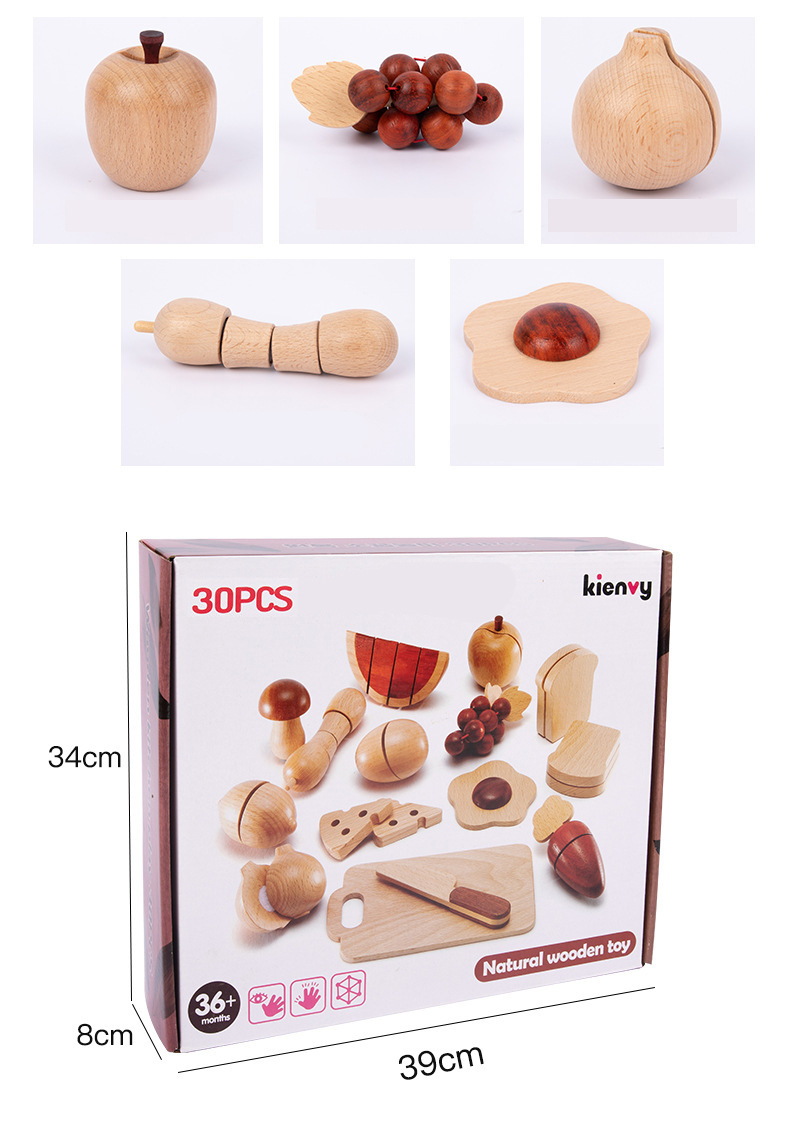 Aliments et Ustensiles de cuisine – 30 pièces – Image 3