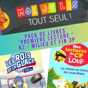 Pack lectures "débutants" très faciles - Niveau 2 -  3ème