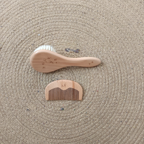 Set brosse et peigne hirondelle