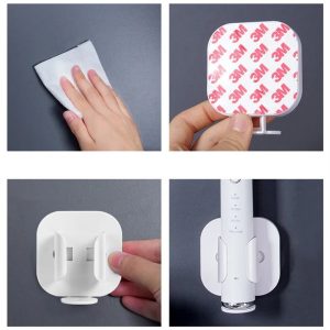 Porte brosse a dent adhésif