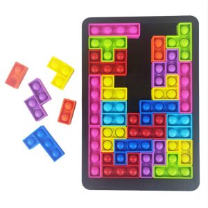 puzzle Tetris pop it fidget