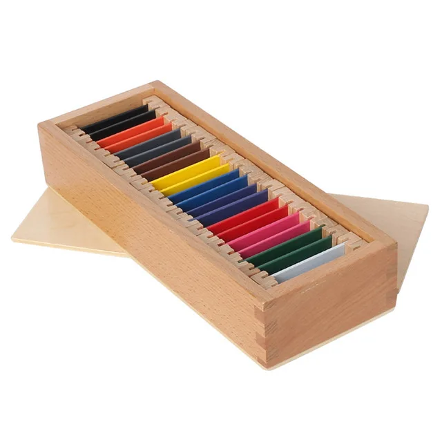 Boîte de tablettes de couleurs Montessori – 1/2/3 Niveaux – Image 7