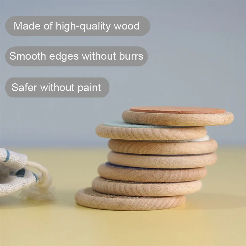 Jeu Sensoriel Montessori – Plateau Tactile d’Association & de Mémoire – Image 3