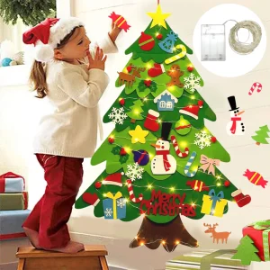 Sapin de noël en feutre |Kid Christmas Decoration™