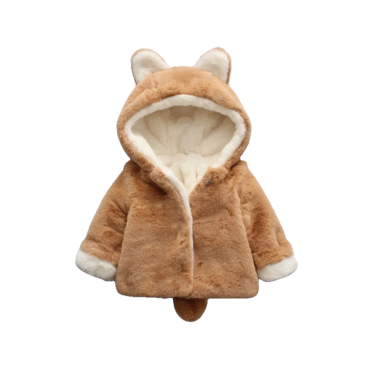 Veste bébé fausse fourrure polaire lapin - LapinDouce