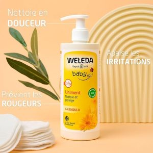 Weleda Liniment Soin Nettoyant Bio Bébé 400ml