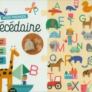 ABECEDAIRE a, b, c... Mon premier Abécédaire en bois