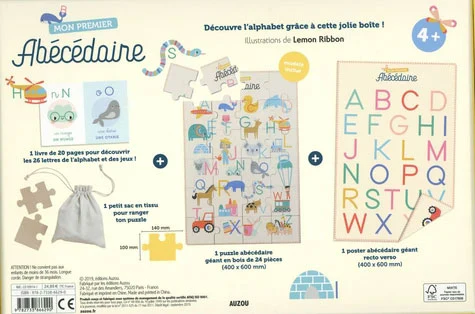 ABECEDAIRE a, b, c... Mon premier Abécédaire en bois – Image 2