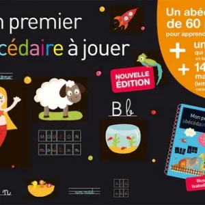 Mon premier abécédaire à jouer - Lettres magnétiques