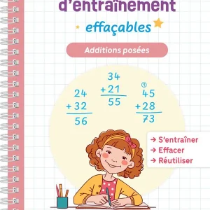 Cahier de calcul mental - Additions posées - Dès 7 ans - (3 - 6e harmos)