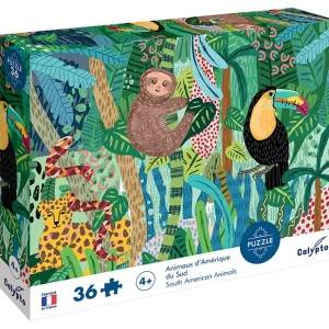 Puzzle Les animaux d'amériques du Sud - Enfant dès 4 ans - 36 pièces