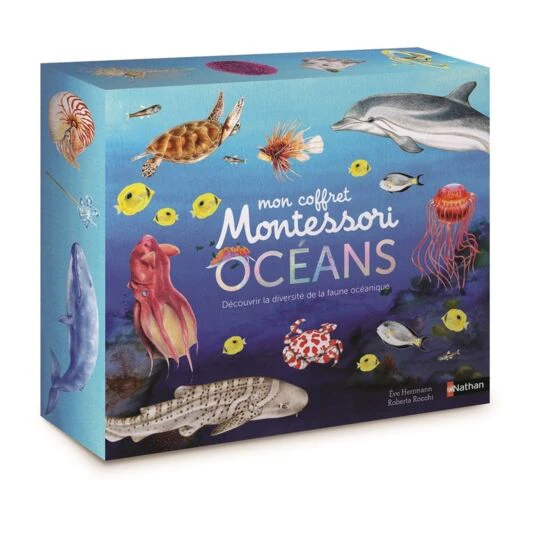 Les animaux des océans : coffret Montessori