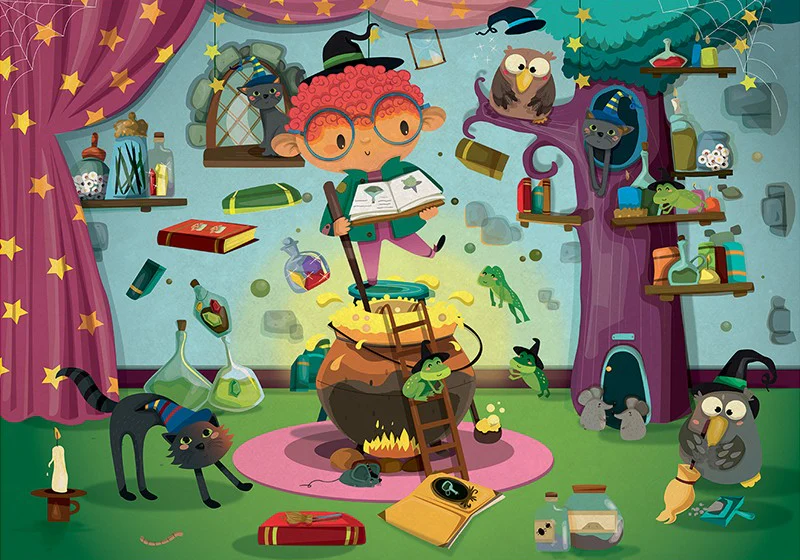 Puzzle L'Apprenti Magicien - Enfant dès 5 ans - 54 pièces – Image 3