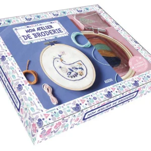 Coffret Mon atelier de broderie - Dès 5 ans