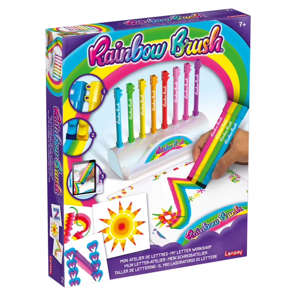 Rainbow Brush ! Mon coffret créatif dès 5 ans