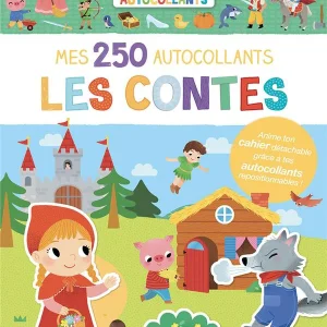 Mes 250 autocollants - Les contes - De 3 à 5 ans