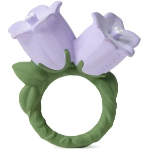 Jeu dentition pour bébé en forme de campanule: faire ses dents, mâchouiller