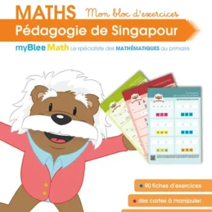 Maths. Exercices avec la pédagogie de Singapour - 4ème primaire - 7 ans