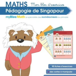 Maths. Exercices avec la pédagogie de Singapour - 5ème primaire - 8 ans