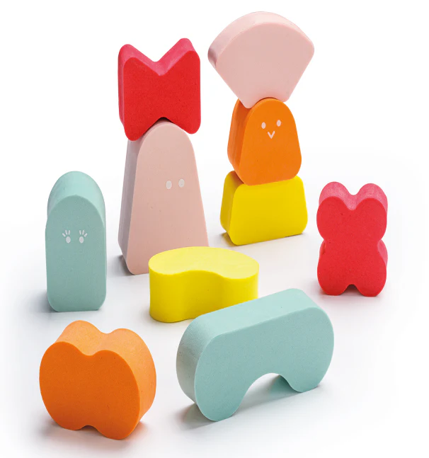 Blokki Coral Pink - jouet à empiler – Image 2