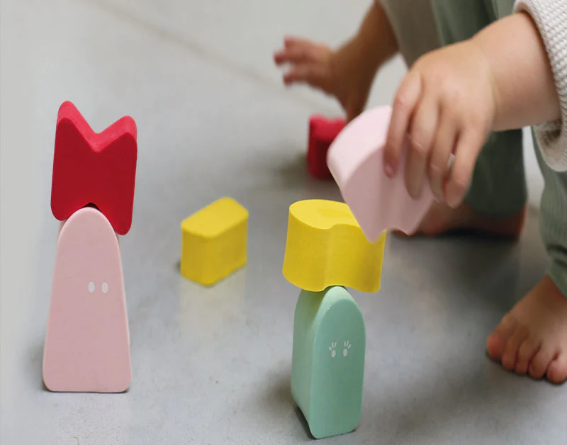 Blokki Coral Pink - jouet à empiler – Image 3