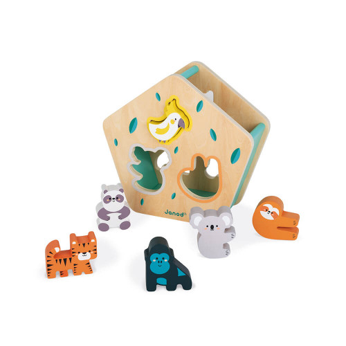 BOÎTE À FORMES DES ANIMAUX EN BOIS – PARTENARIAT WWF – Image 4