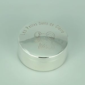 Boite à dents souris à personnaliser avec le prénom de votre enfant