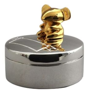 Boite à dents – Souris assise