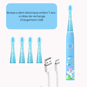 Brosse a dent électrique enfant 7 ans