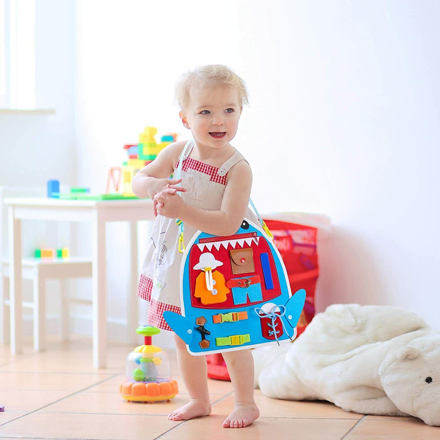 Busy Board Requin Montessori – Image 4