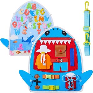 Busy Board Requin Montessori