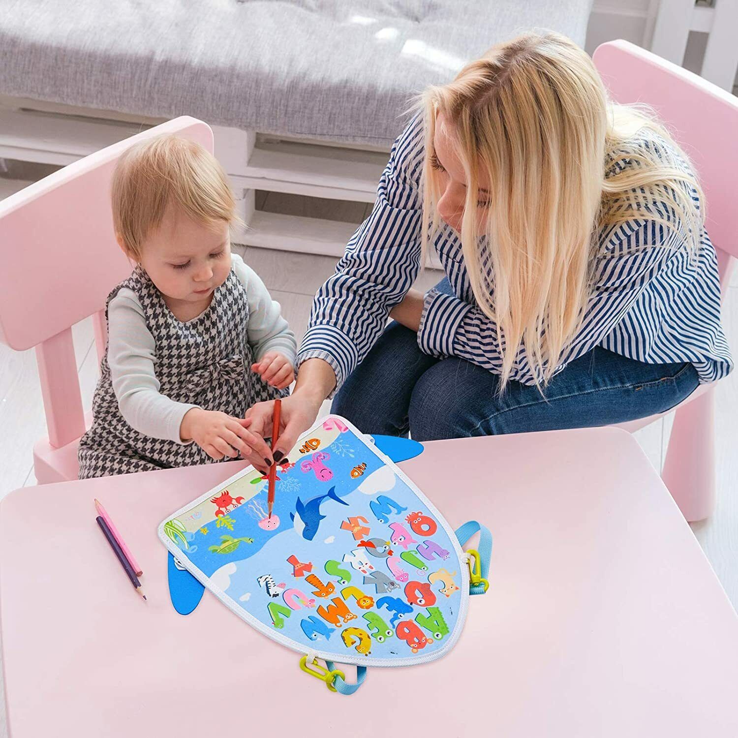 Busy Board Requin Montessori – Image 3