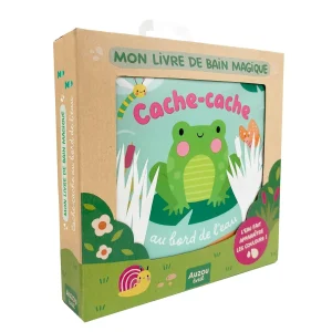 Cache-cache au bord de l'eau - Mon livre de bain magique