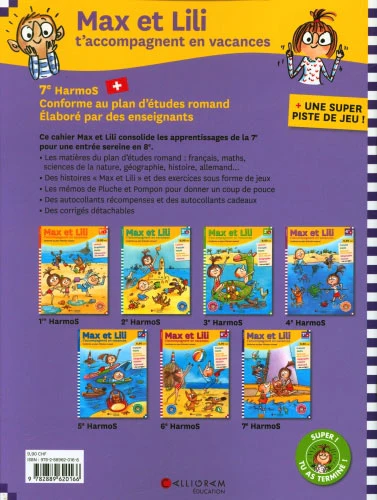 7ème Harmos vers la 8ème - Max et Lili t'accompagnent en vacances – Image 2