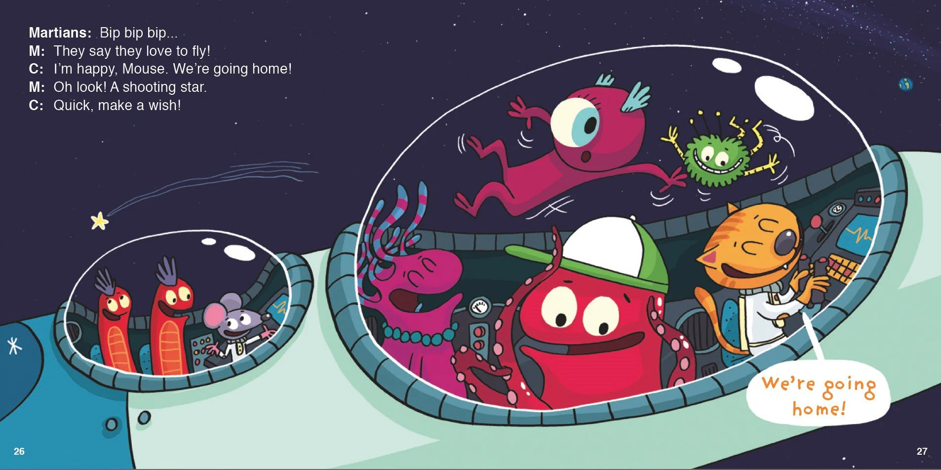 Cat And Mouse go to space - Niveau 3 - J'apprends l'anglais avec Cat And Mouse – Image 2