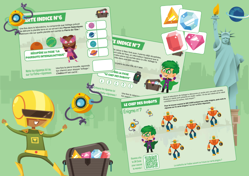 Le clan des Super-héros contre Voltage (4/6 ans) – Image 2