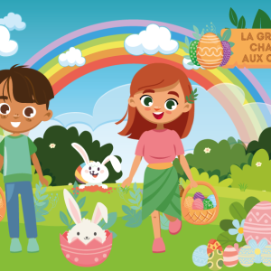 La chasse aux œufs de Pâques (4/7 ans)