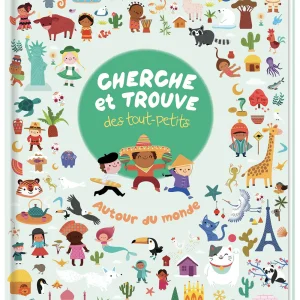 Cherche et trouve des tout-petits - Autour du monde