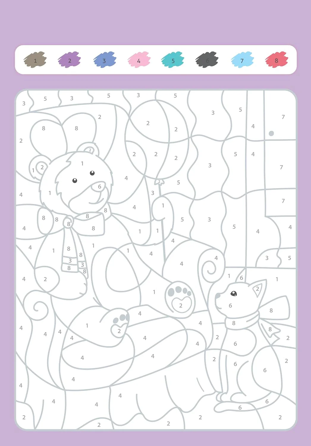 Mon bloc de coloriages magiques - Les chiffres – Image 2