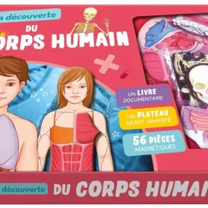 Coffret : A la découverte du corps humain - Dès 6 ans
