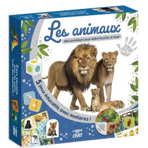 Mon coffret Bébé touche-à-tout : Les animaux - Jeux éducatifs