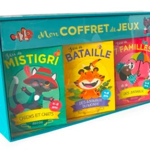Coffret de jeux de cartes pour enfants
